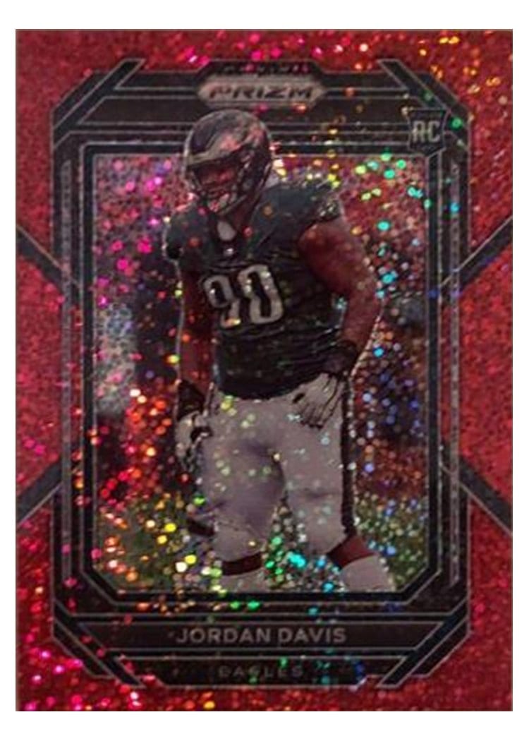 2022 Panini Prizm Base Set Jordan Davis #371 card