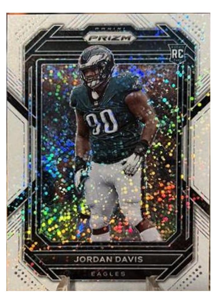 2022 Panini Prizm Base Set Jordan Davis #371 card