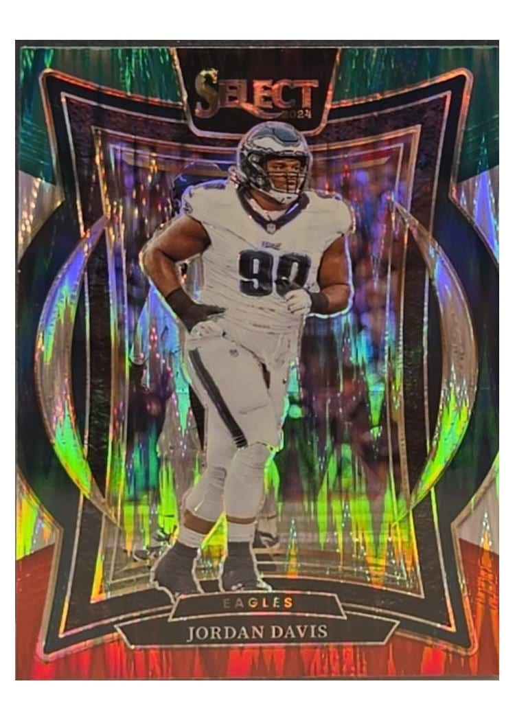 2024 Panini Select Base Set Jordan Davis #72 card