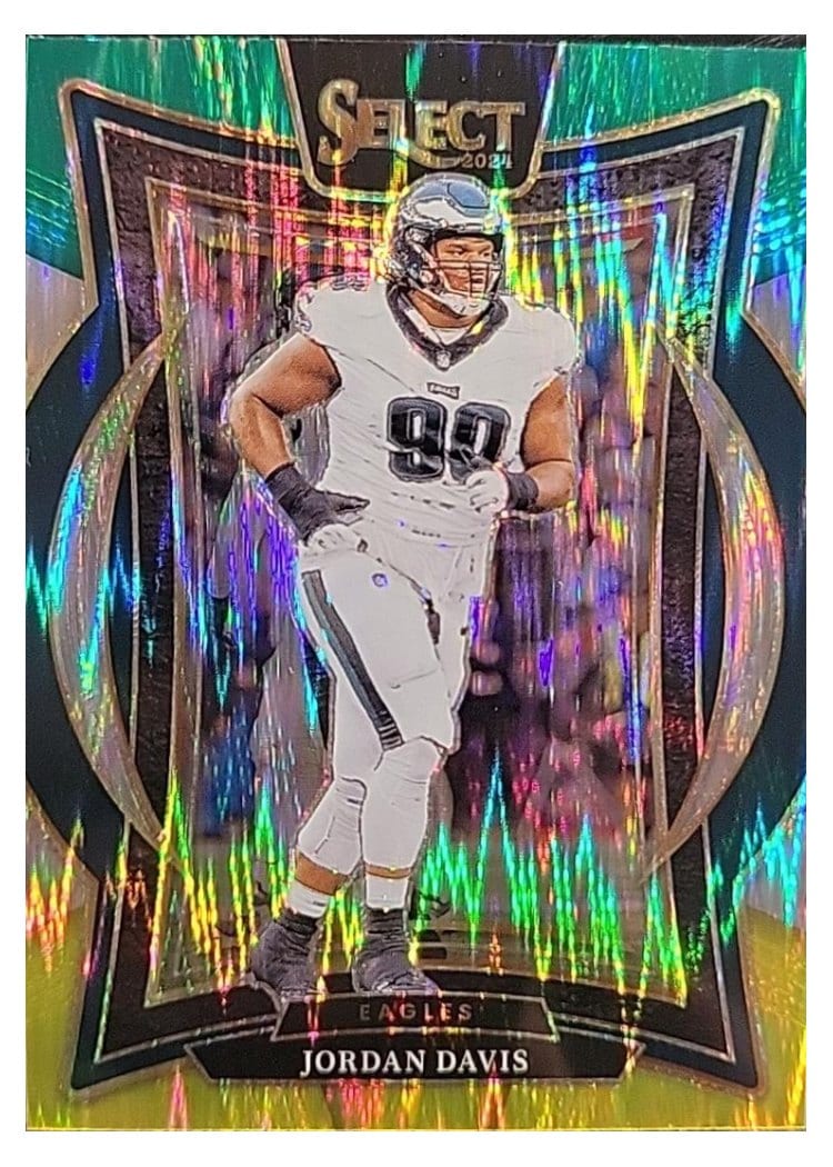 2024 Panini Select Base Set Jordan Davis #72 card