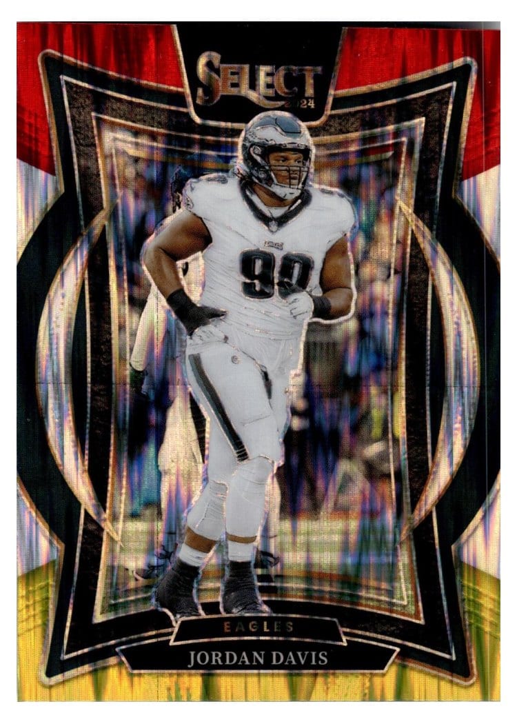 2024 Panini Select Base Set Jordan Davis #72 card