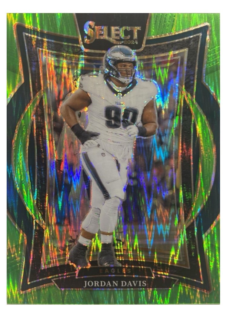 2024 Panini Select Base Set Jordan Davis #72 card