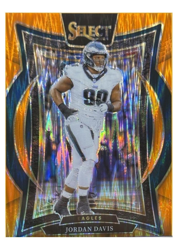 2024 Panini Select Base Set Jordan Davis #72 card