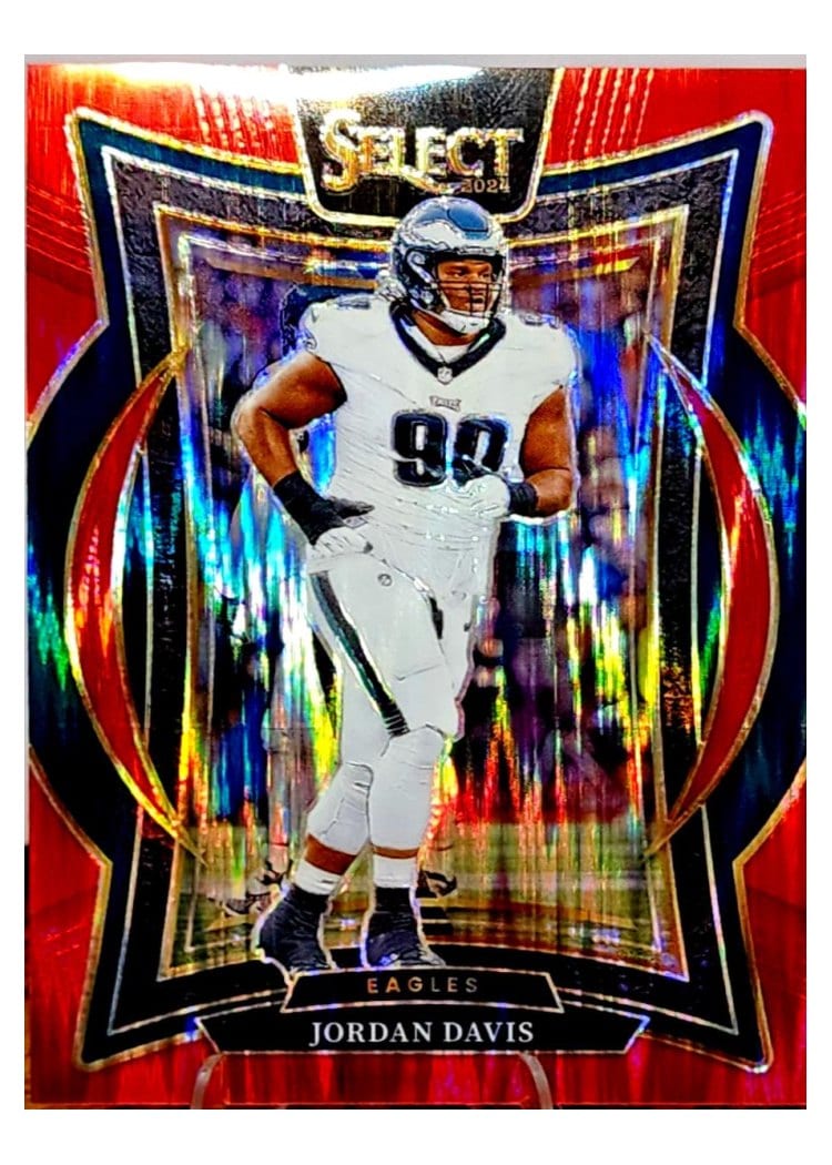 2024 Panini Select Base Set Jordan Davis #72 card