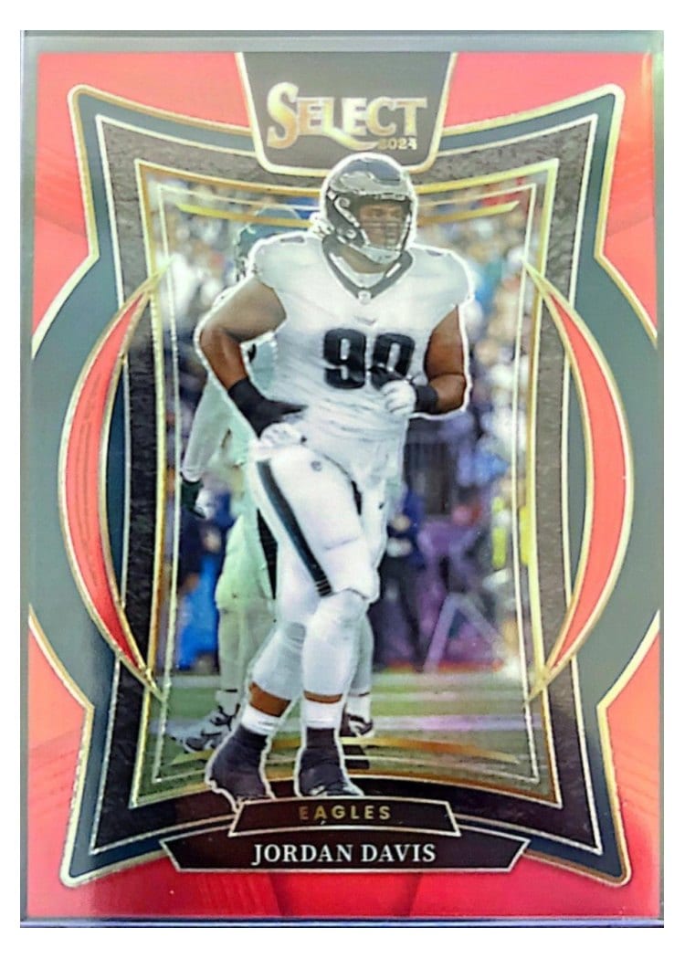 2024 Panini Select Base Set Jordan Davis #72 card