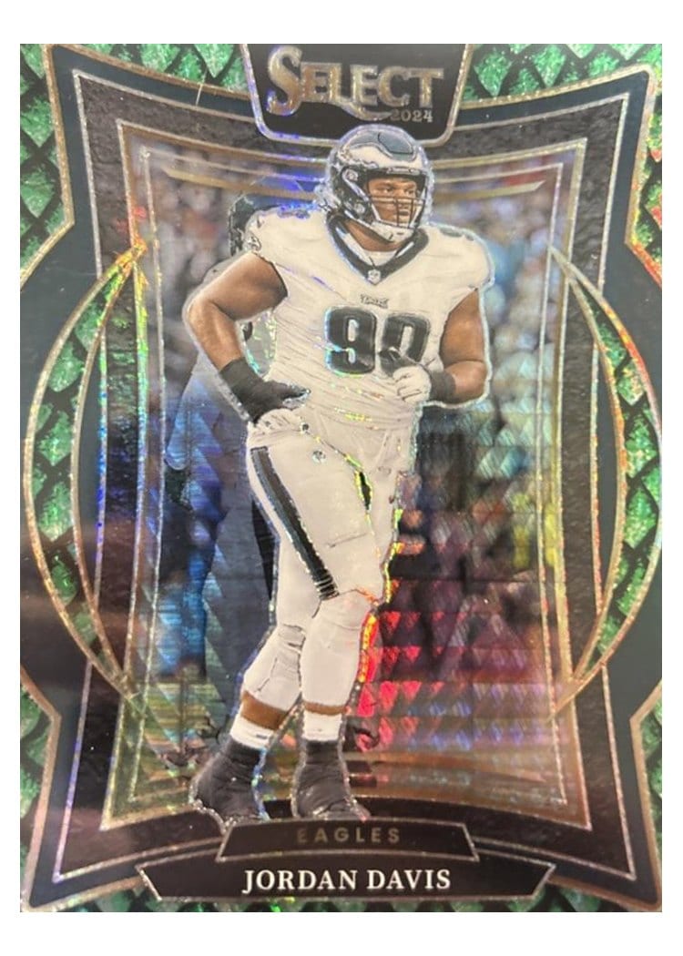 2024 Panini Select Base Set Jordan Davis #72 card