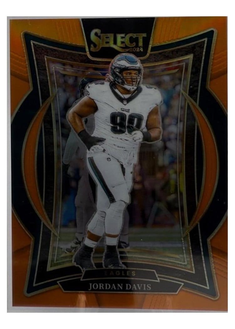 2024 Panini Select Base Set Jordan Davis #72 card