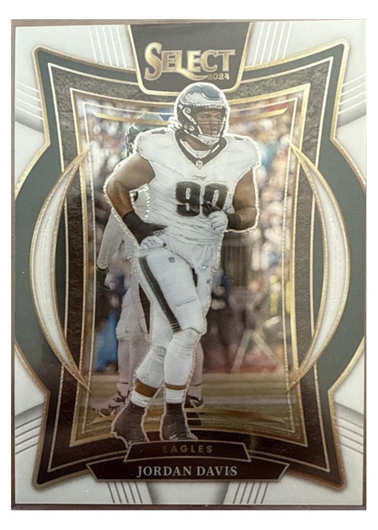 2024 Panini Select Base Set Jordan Davis #72 card