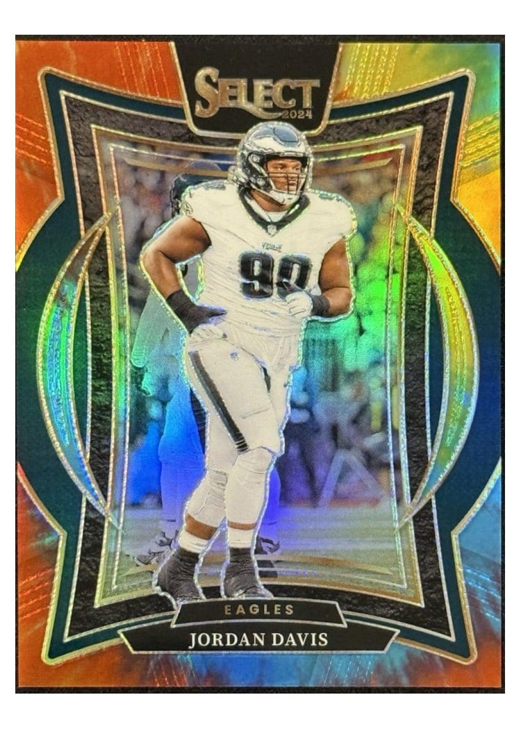 2024 Panini Select Base Set Jordan Davis #72 card