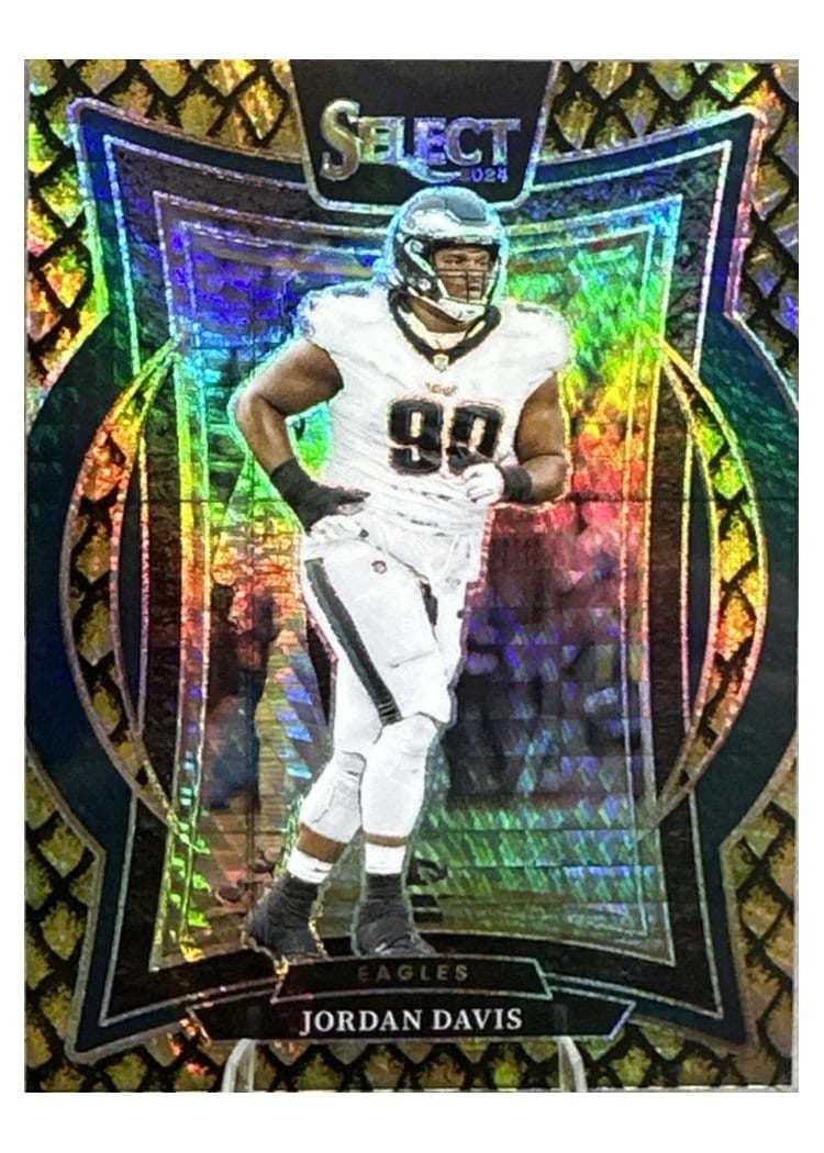 2024 Panini Select Base Set Jordan Davis #72 card