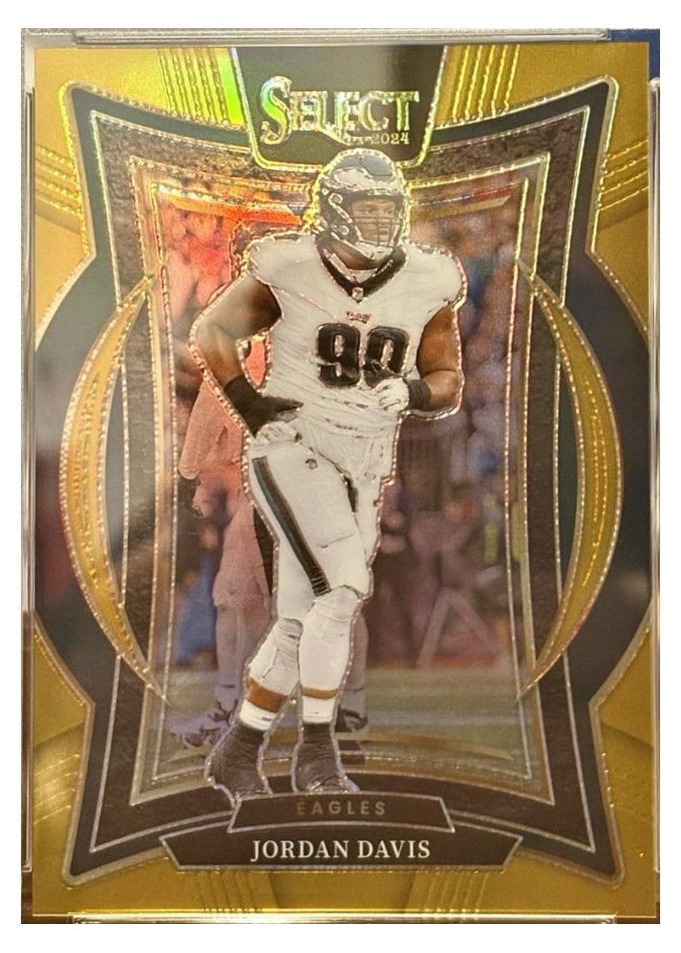 2024 Panini Select Base Set Jordan Davis #72 card
