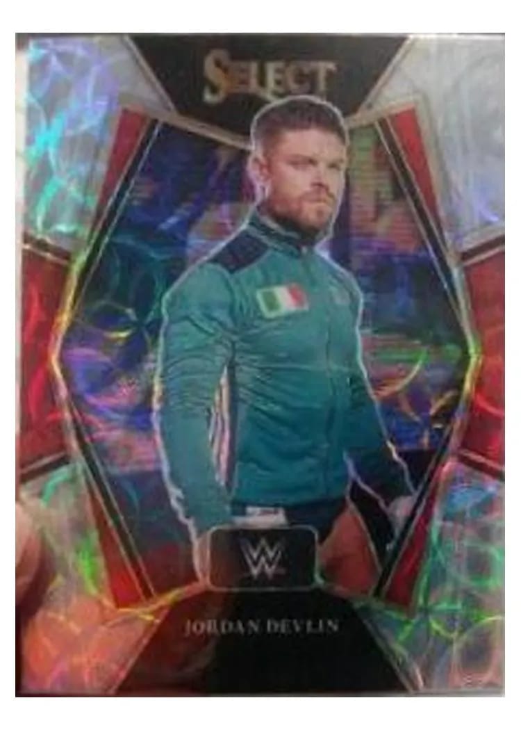 2022 Panini Select WWE Jordan Devlin Scope Prizm #155 card