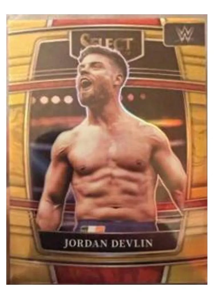 2022 Panini Select WWE Jordan Devlin #81 card