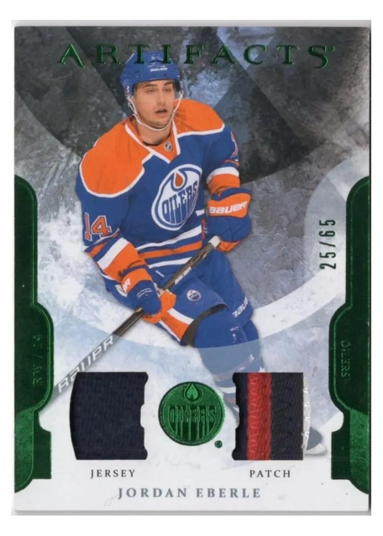 2011 Upper Deck Artifacts Jordan Eberle #14 card