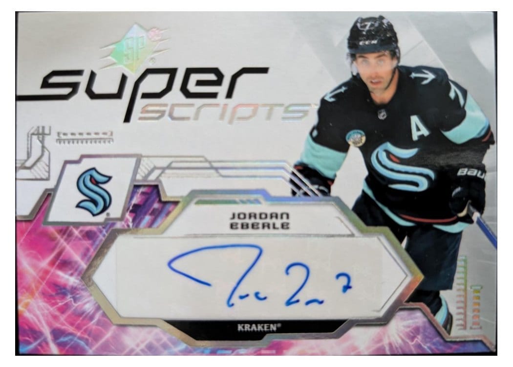 2023-24 SPx Superscripts Jordan Eberle #SS-JE card