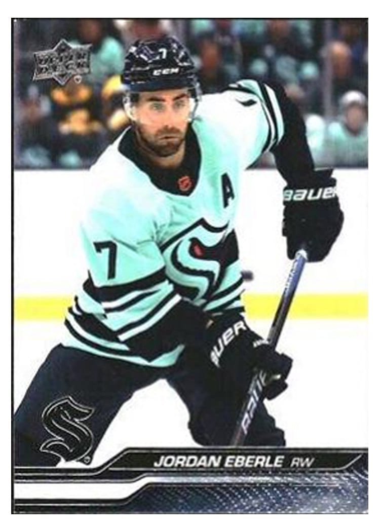 2023-24 Upper Deck Base Set Jordan Eberle #150 card