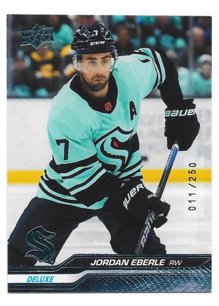 2023-24 Upper Deck Base Set Jordan Eberle #150 card