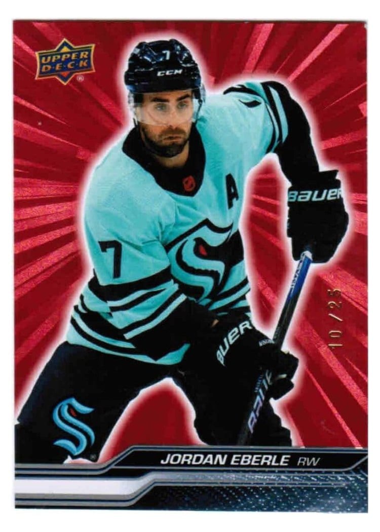 2023-24 Upper Deck Base Set Jordan Eberle #150 card