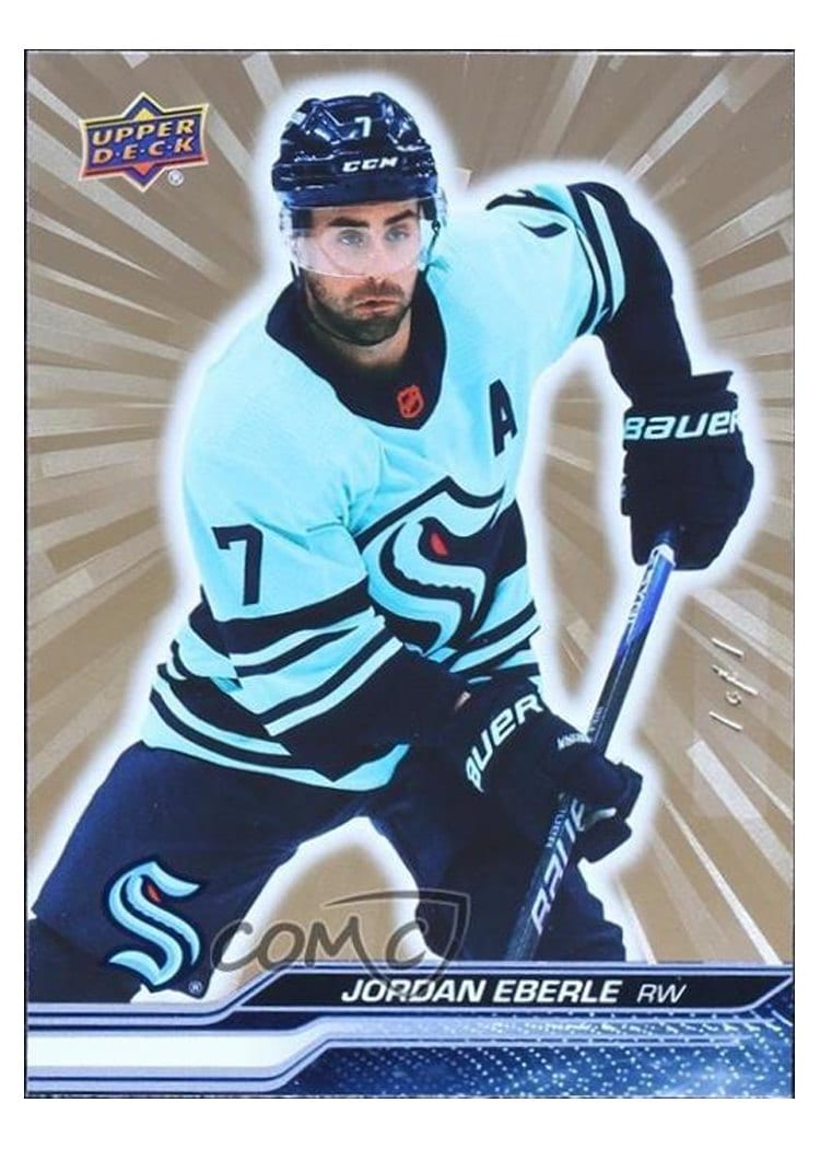 2023-24 Upper Deck Base Set Jordan Eberle #150 card