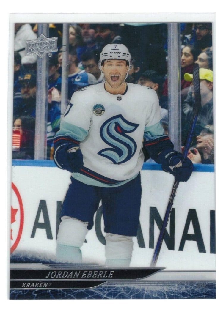 2024-25 Upper Deck Base Set Jordan Eberle #393 card