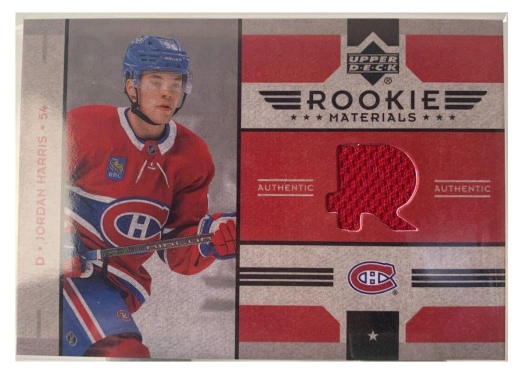 2022-23 Upper Deck Rookie Materials Retro Jordan Harris #RT-JH card