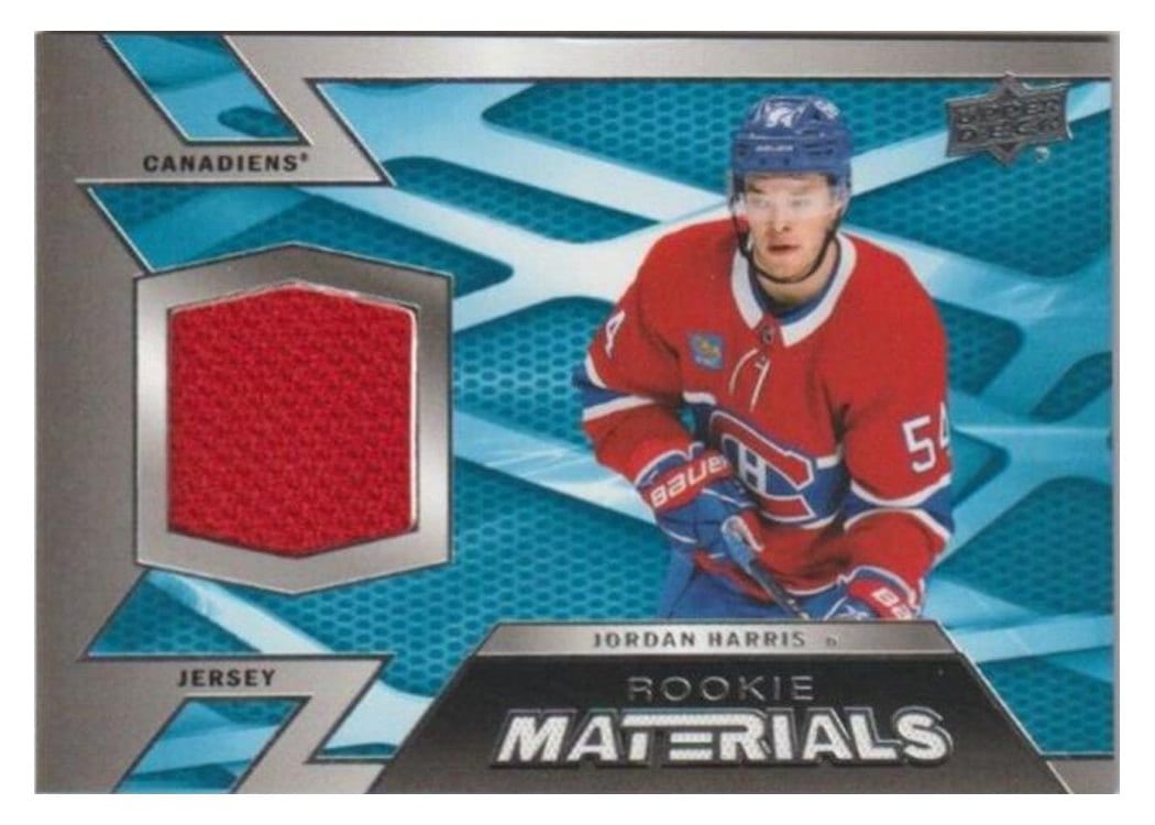 2022-23 Upper Deck Rookie Materials Jordan Harris #RM-JH card