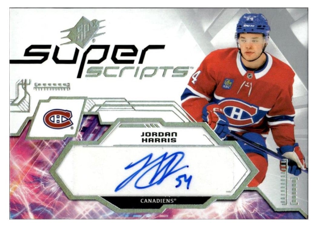 2023-24 SPx Superscripts Jordan Harris #SS-JH card