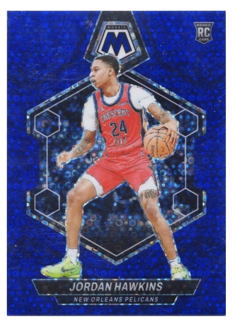 2023-24 Panini Mosaic Base Set Jordan Hawkins #243 card