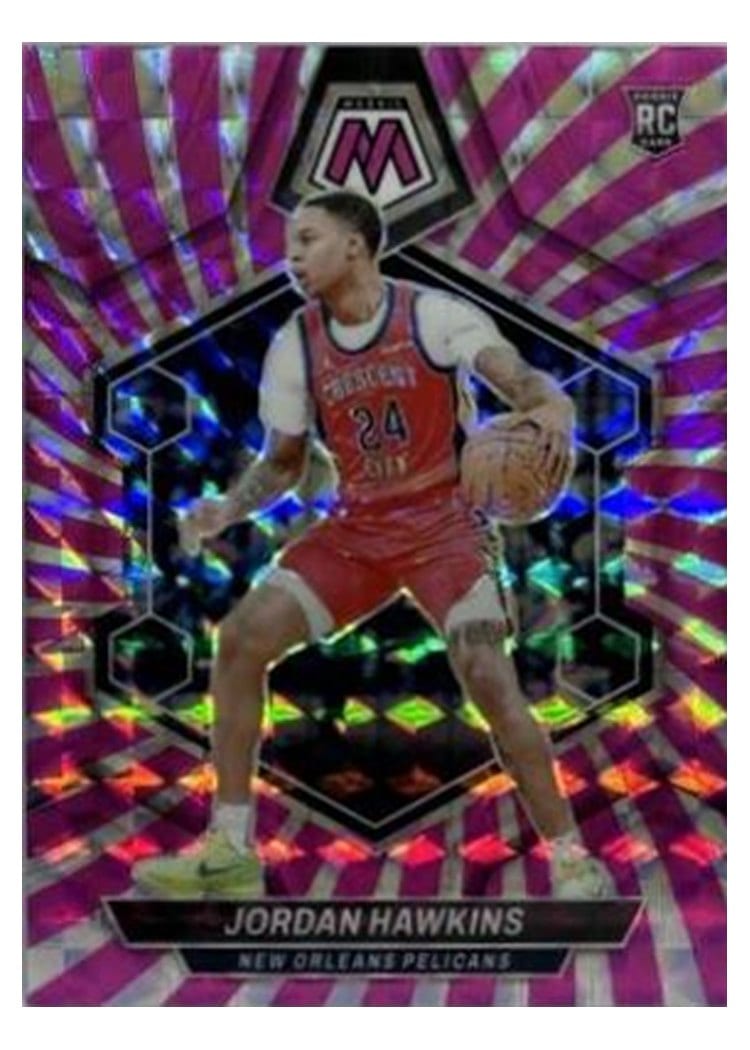 2023-24 Panini Mosaic Base Set Jordan Hawkins #243 card