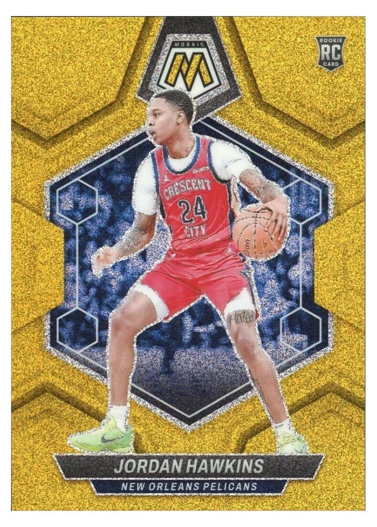 2023-24 Panini Mosaic Base Set Jordan Hawkins #243 card
