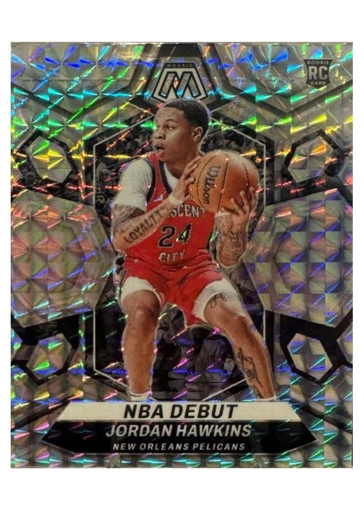 2023-24 Panini Mosaic Base Set Jordan Hawkins #253 card