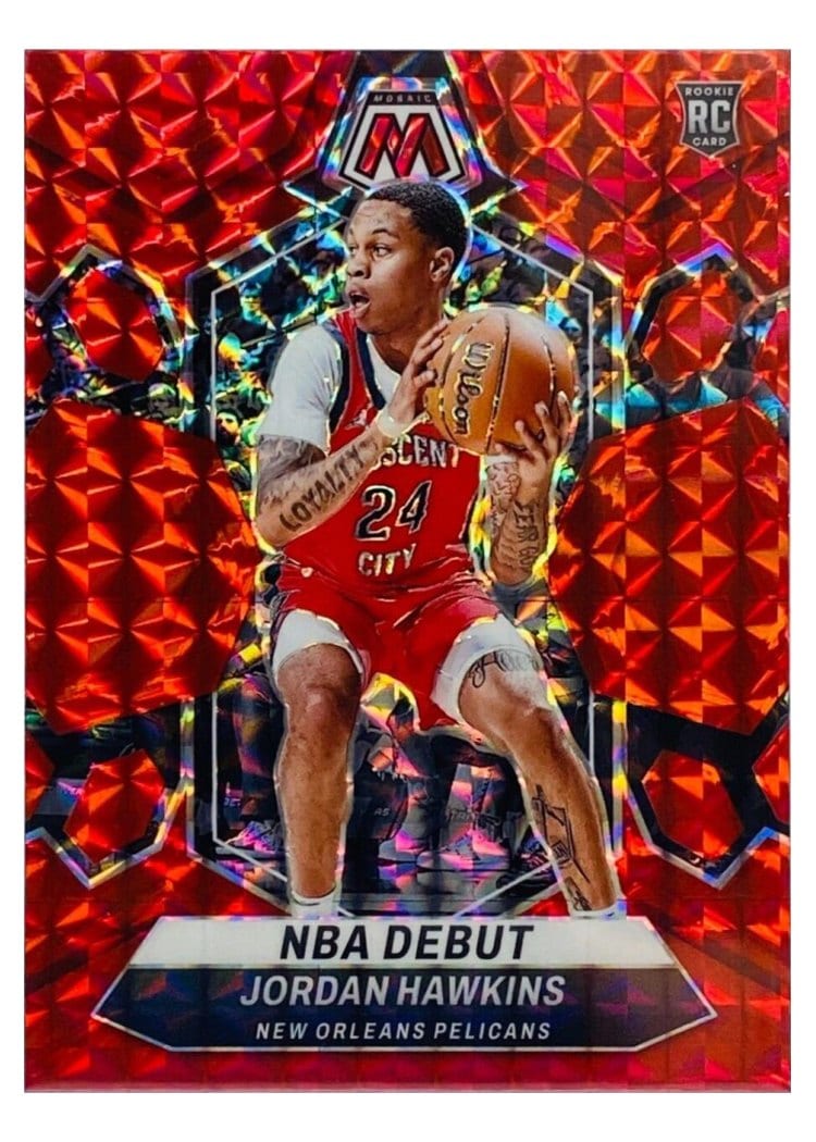 2023-24 Panini Mosaic Base Set Jordan Hawkins #253 card