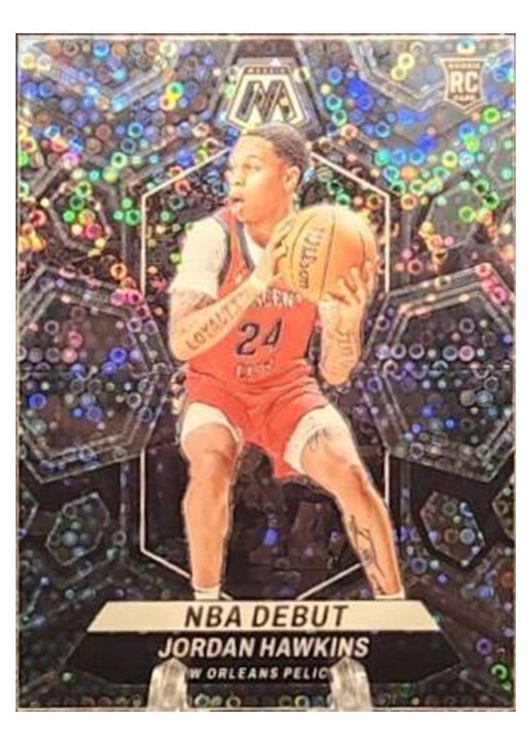 2023-24 Panini Mosaic Base Set Jordan Hawkins #253 card