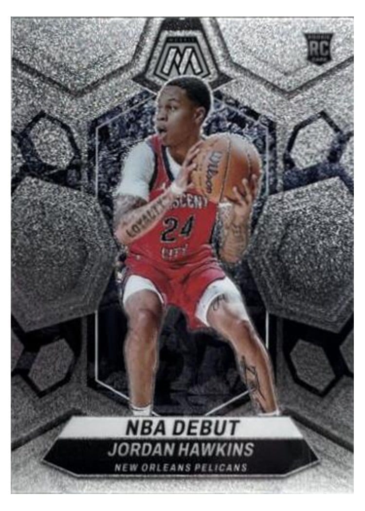 2023-24 Panini Mosaic Base Set Jordan Hawkins #253 card