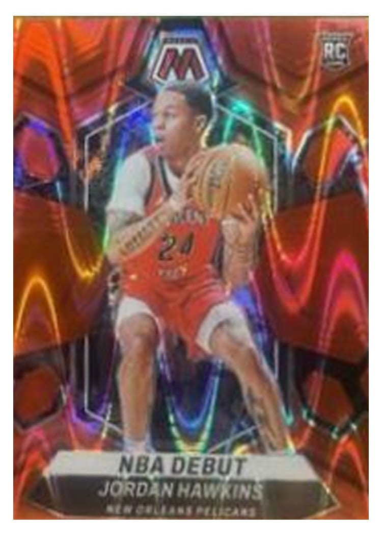 2023-24 Panini Mosaic Base Set Jordan Hawkins #253 card