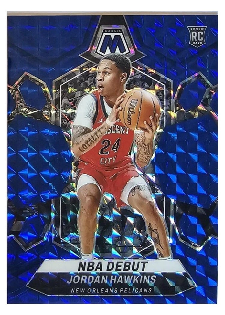 2023-24 Panini Mosaic Base Set Jordan Hawkins #253 card