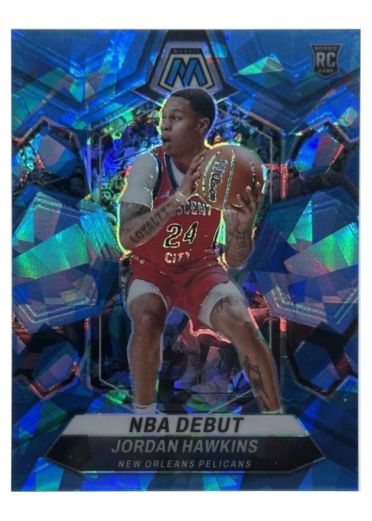 2023-24 Panini Mosaic Base Set Jordan Hawkins #253 card