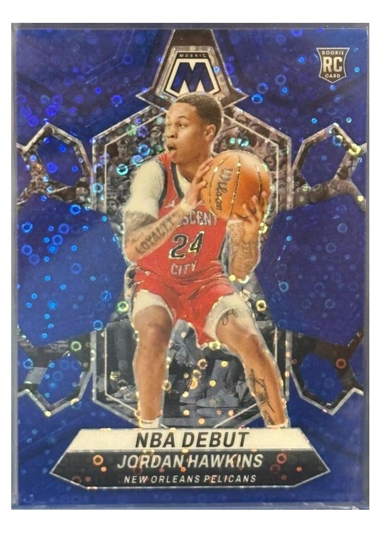 2023-24 Panini Mosaic Base Set Jordan Hawkins #253 card