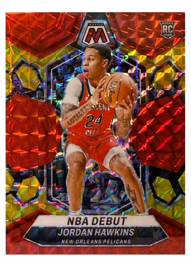 2023-24 Panini Mosaic Base Set Jordan Hawkins #253 card