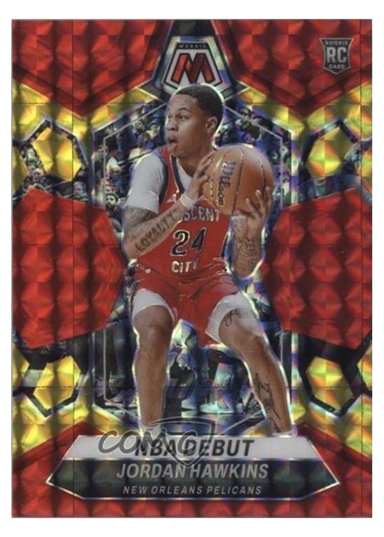 2023-24 Panini Mosaic Base Set Jordan Hawkins #253 card
