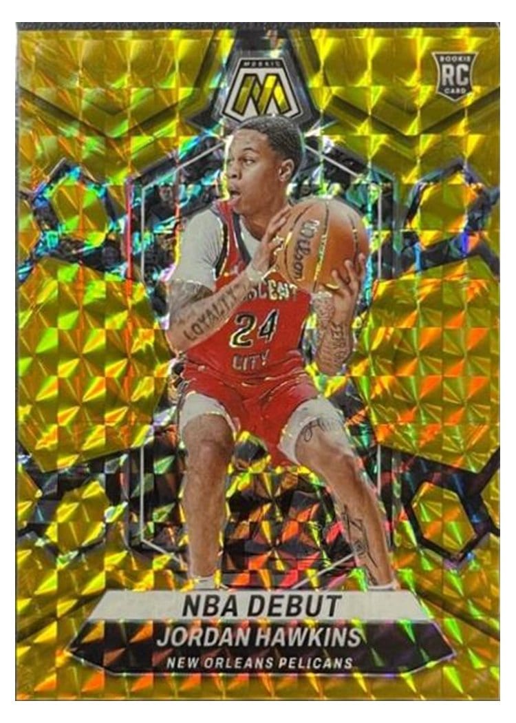 2023-24 Panini Mosaic Base Set Jordan Hawkins #253 card