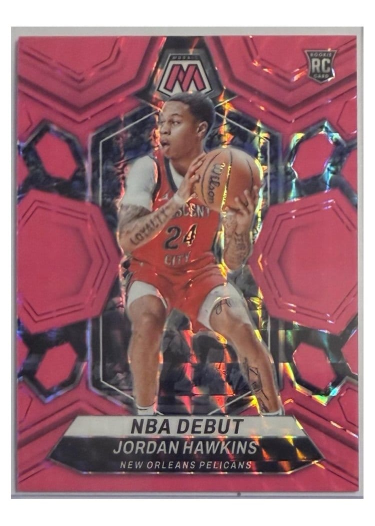 2023-24 Panini Mosaic Base Set Jordan Hawkins #253 card