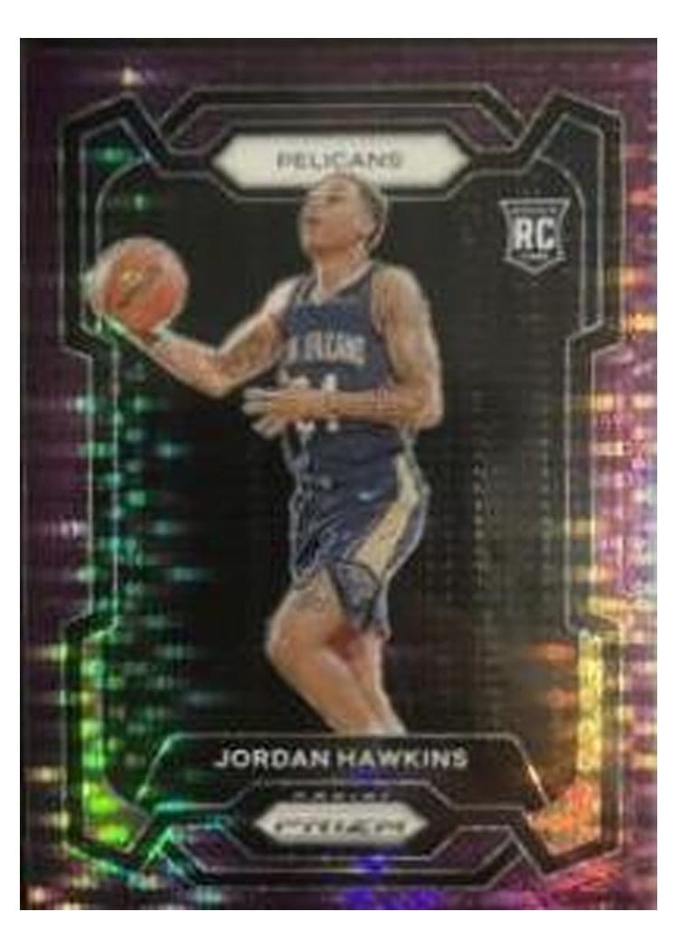 2023-24 Panini Prizm Base Set Jordan Hawkins #130 card
