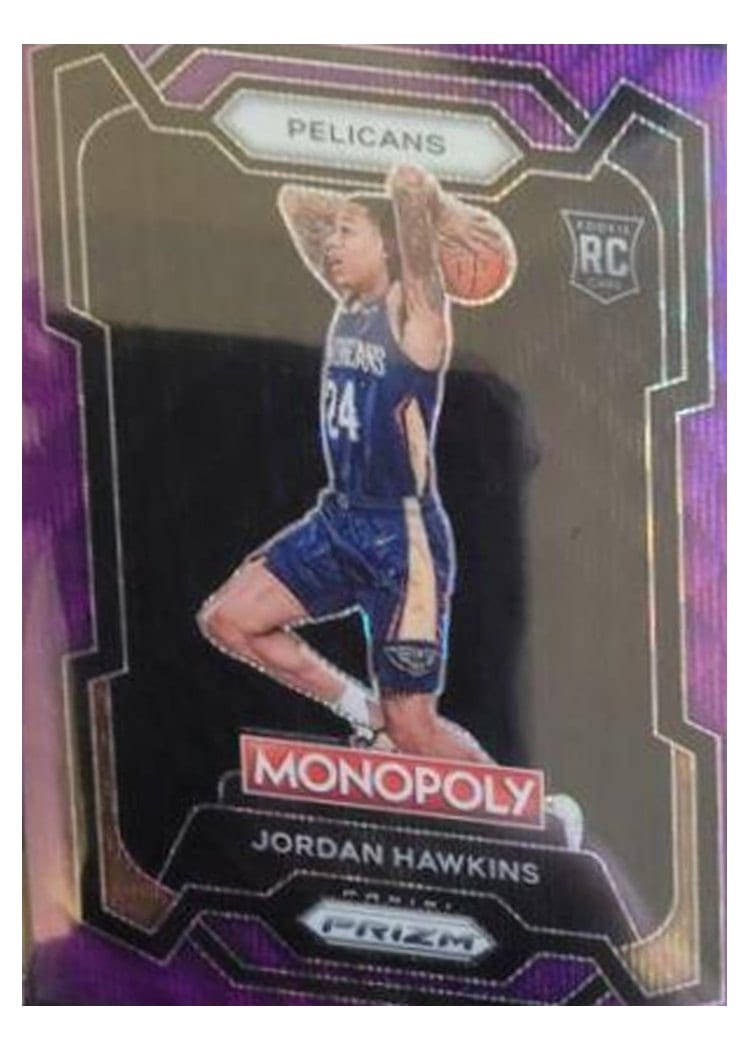 2023-24 Panini Prizm Monopoly Base Set Jordan Hawkins #56 card