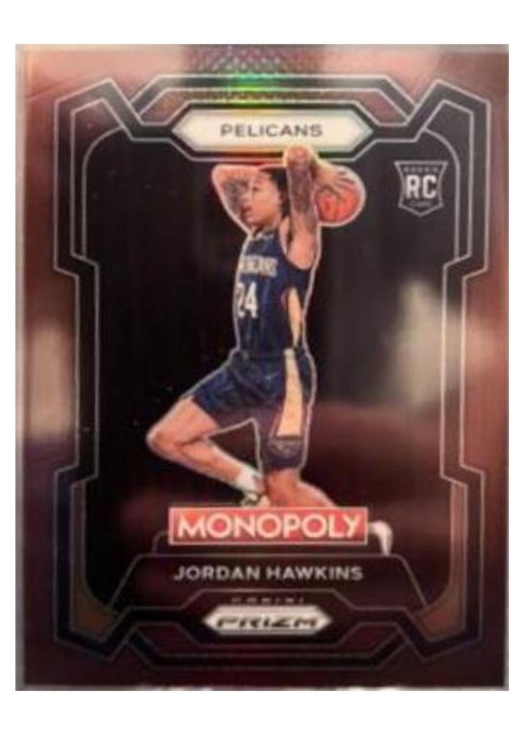2023-24 Panini Prizm Monopoly Base Set Jordan Hawkins Brown #56 card