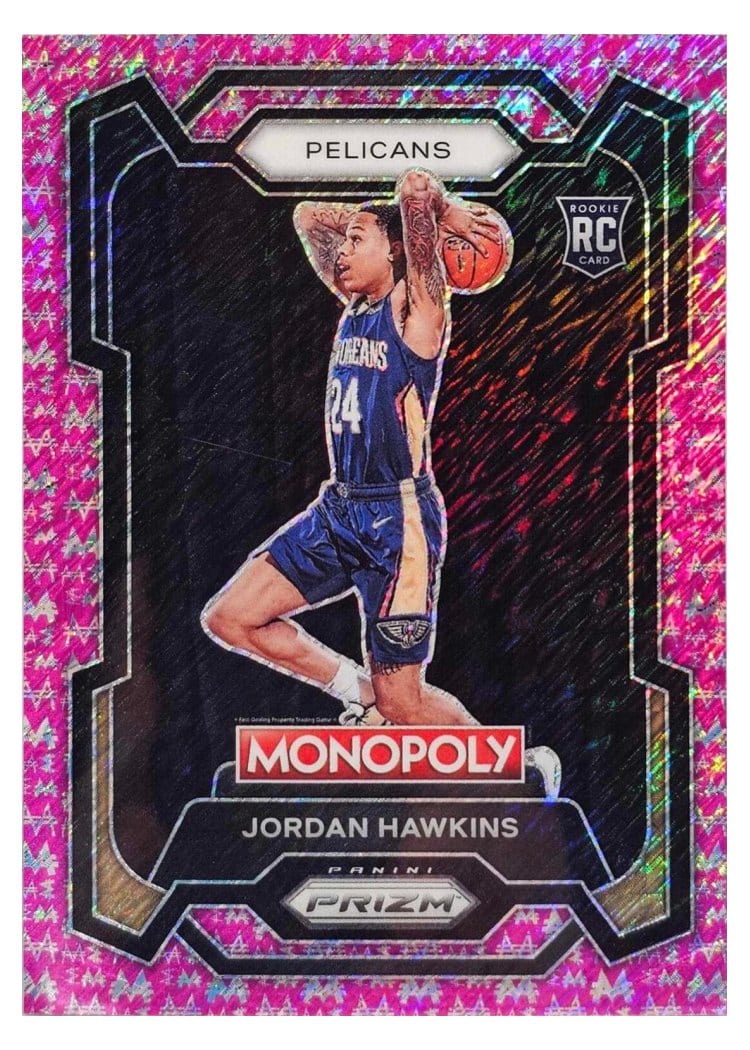 2023-24 Panini Prizm Monopoly Base Set Jordan Hawkins #56 card