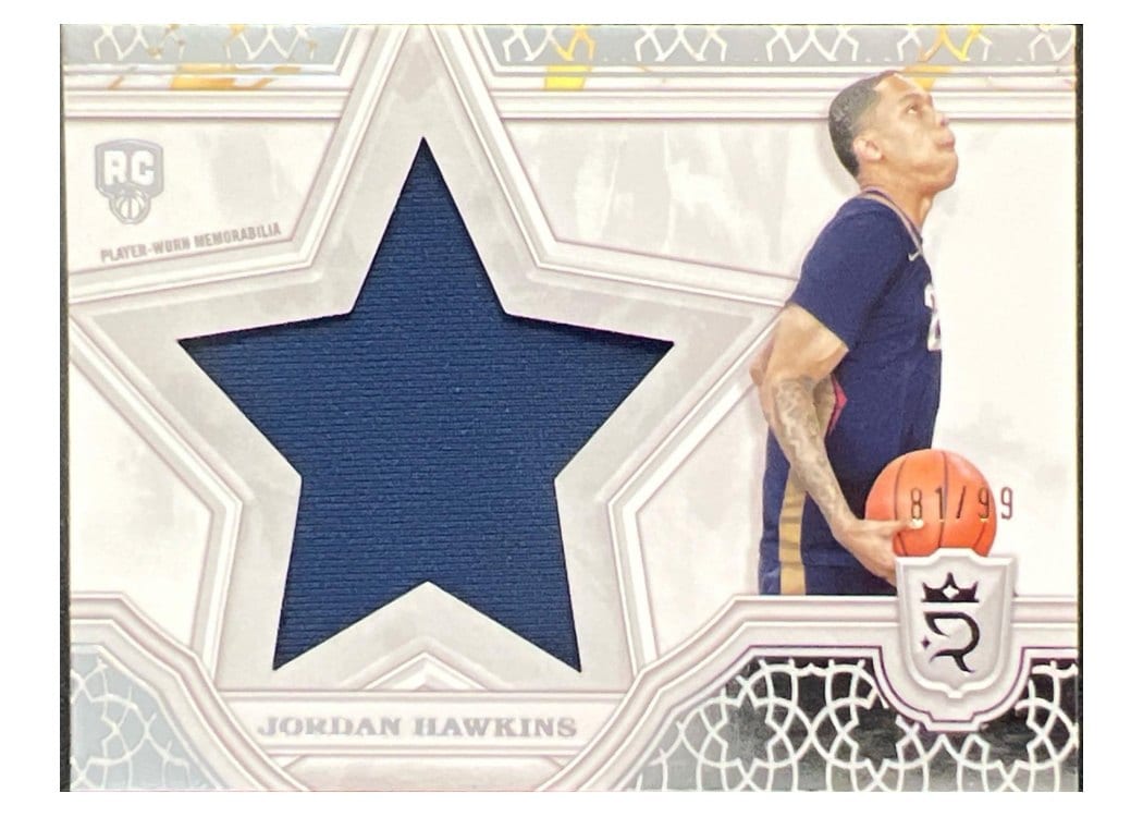 2023-24 Topps Royalty Star Relics Jordan Hawkins #SR-JH card
