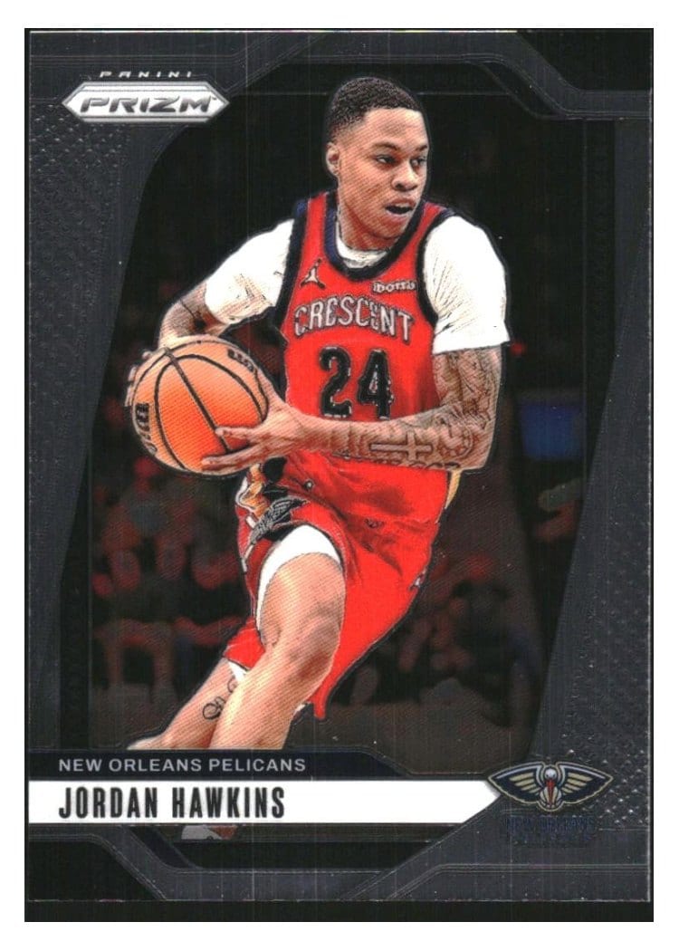 2024-25 Panini Prizm Base Set Jordan Hawkins #48 card