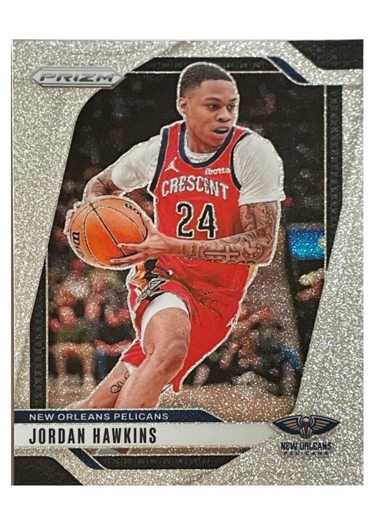 2024-25 Panini Prizm Base Set Jordan Hawkins #48 card