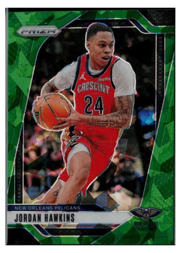 2024-25 Panini Prizm Base Set Jordan Hawkins #48 card